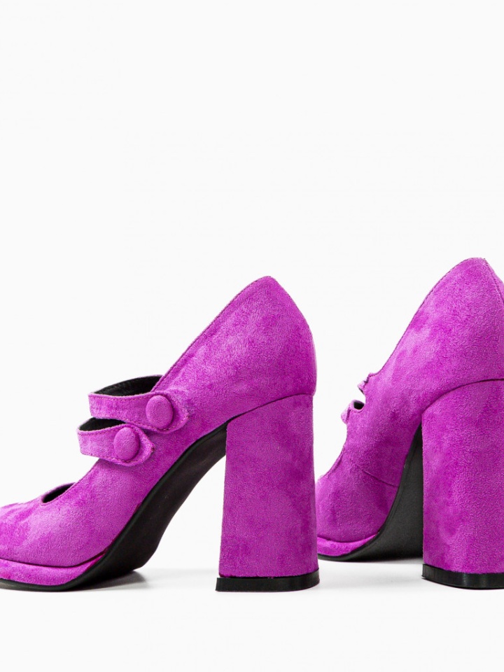 Scarpe da donna Viola Vintage - Img 6