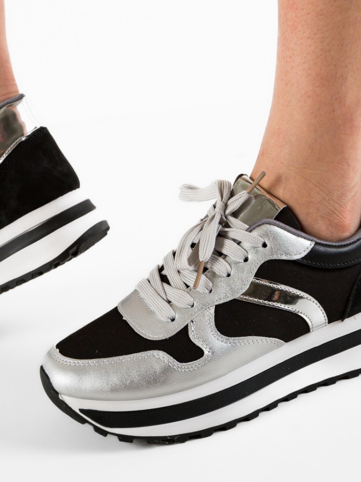 Scarpe sportive Argento Agnes - Img 5