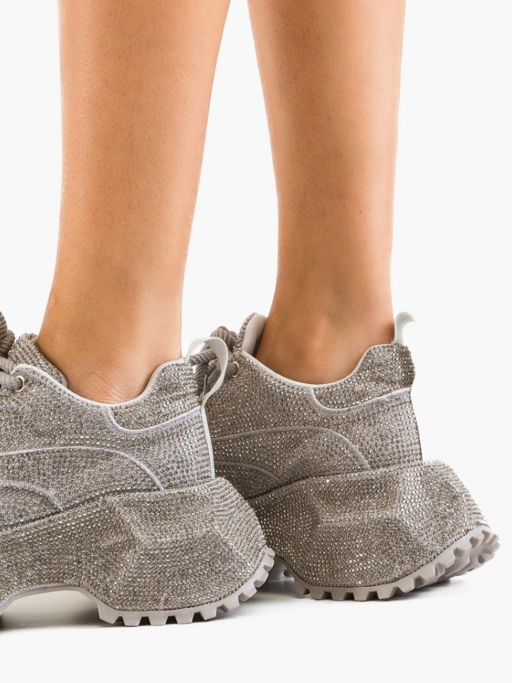 Scarpe sportive Argento Juanita - Img 5