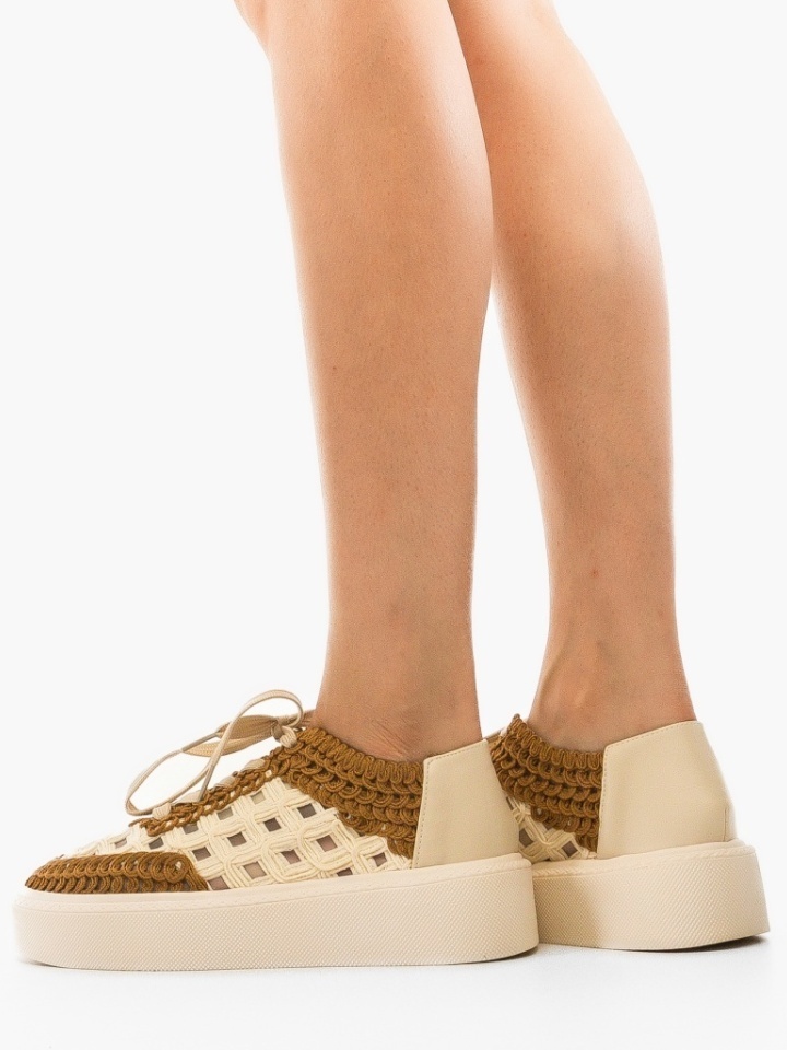 Scarpe sportive Beige Aihao - Img 4