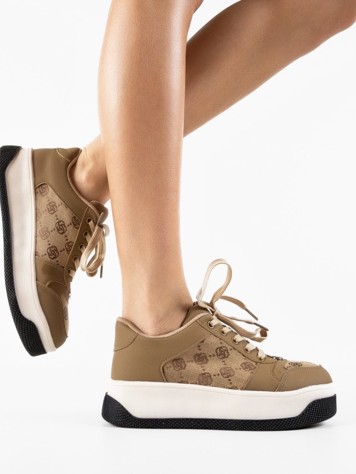 Scarpe sportive Beige Miess - Img 1