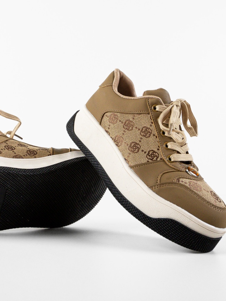 Scarpe sportive Beige Miess - Img 7