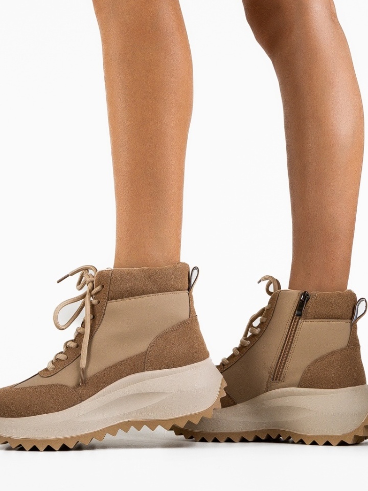 Scarpe sportive Beige Tefa - Img 2