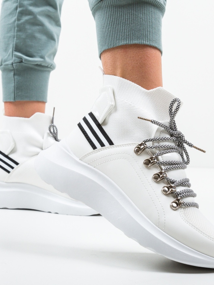 Scarpe sportive Bianche Lamber - Img 12