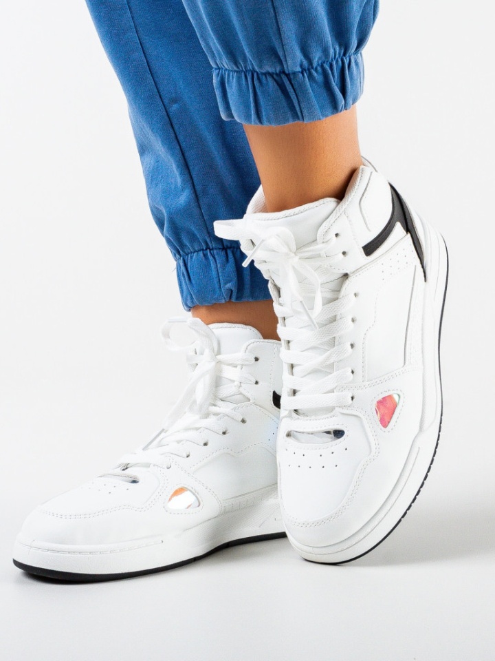Scarpe sportive Bianche Lorenzo - Img 4