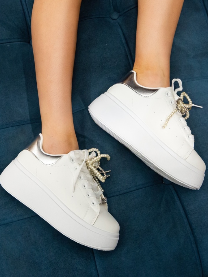 Scarpe sportive Bianche Perllam 3 - Img 4