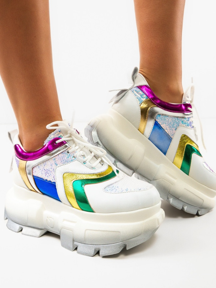 Scarpe sportive Bianche Playhar - Img 1