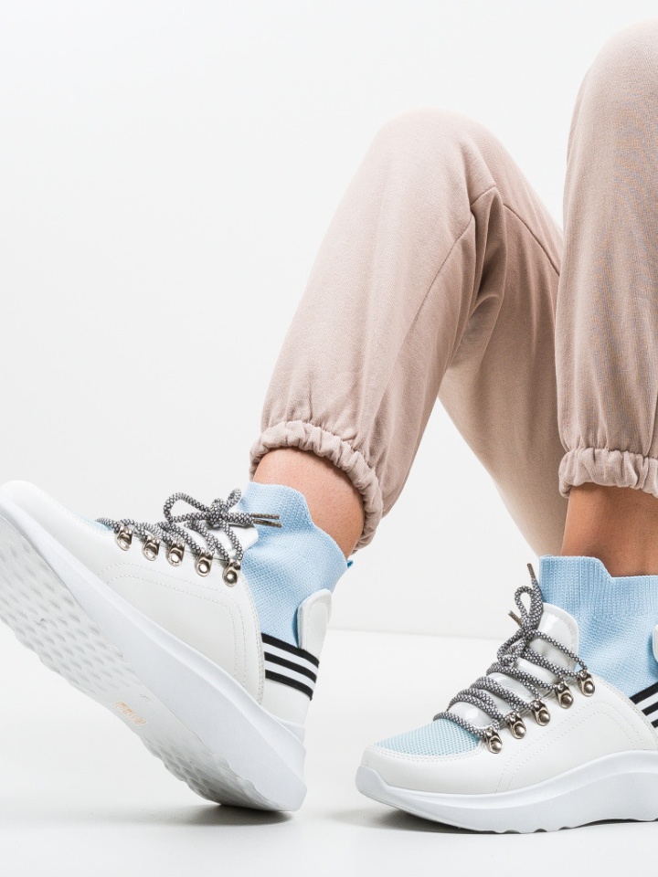 Scarpe sportive Blu Lamber - Img 4