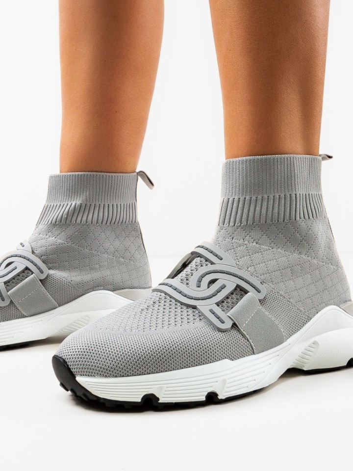Scarpe sportive Grige Elchanan - Img 2