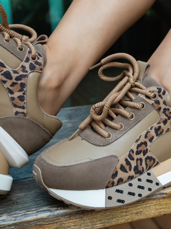 Scarpe sportive Khaki Klery - Img 6