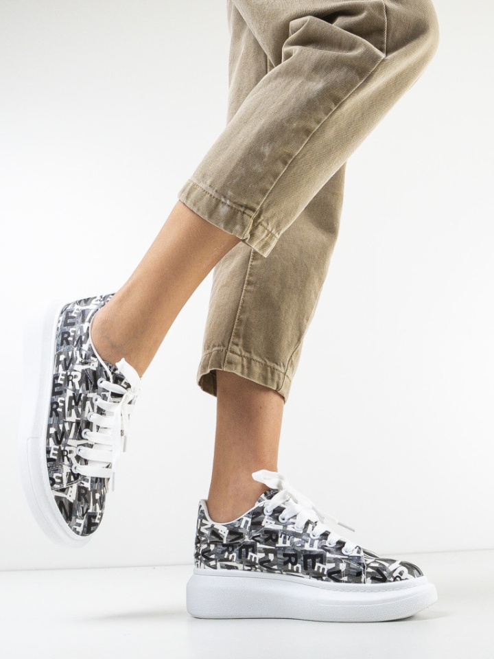 Scarpe sportive Nere Alfabet - Img 10