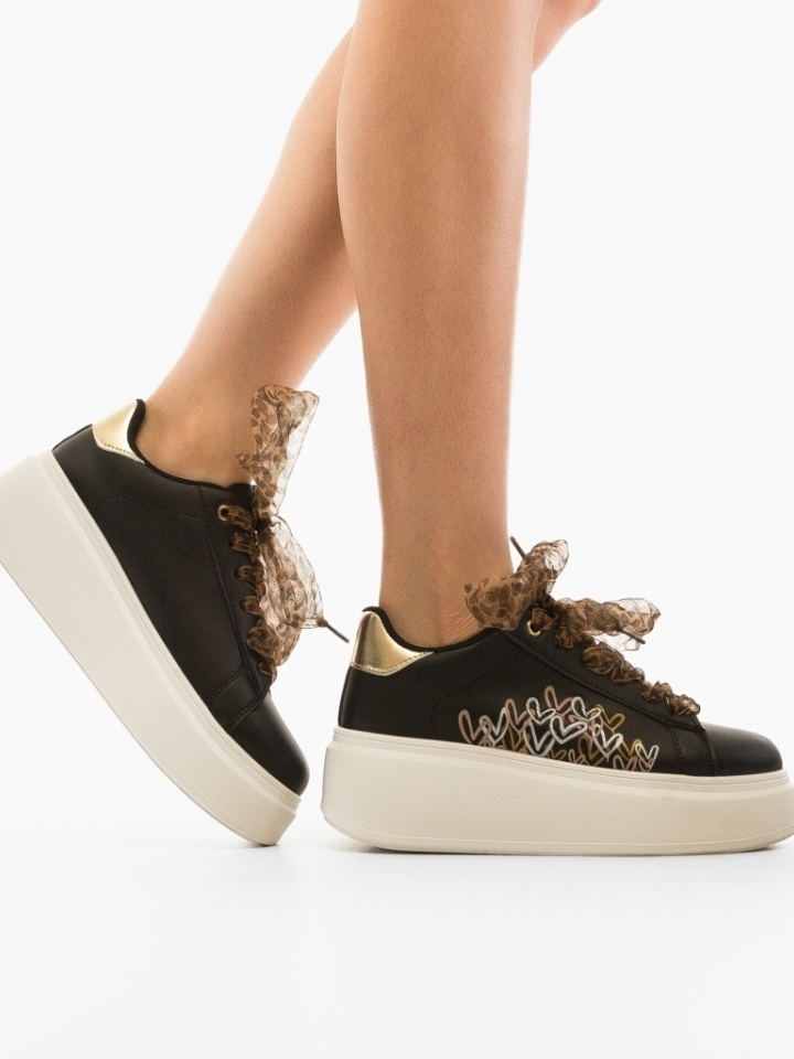 Scarpe sportive Nere Ilius - Img 1
