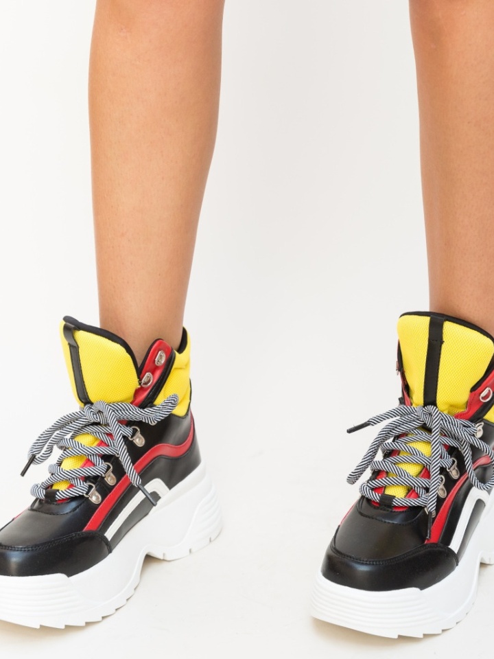 Scarpe sportive Nere Spedin - Img 2