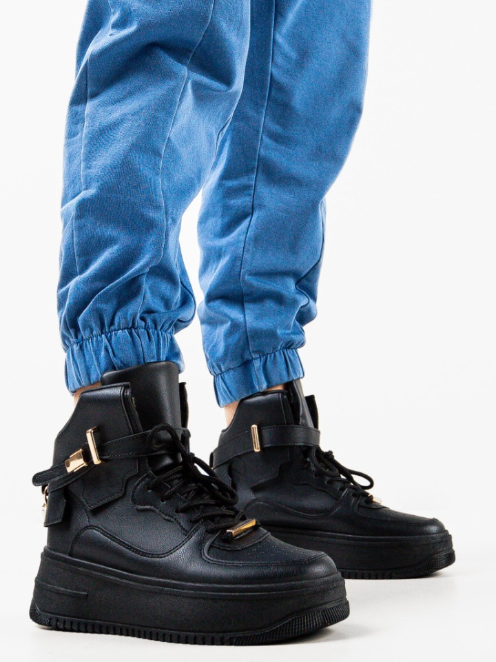 Scarpe sportive Nere Tanotti - Img 12