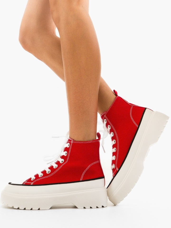 Scarpe sportive Rosse Lauren - Img 2