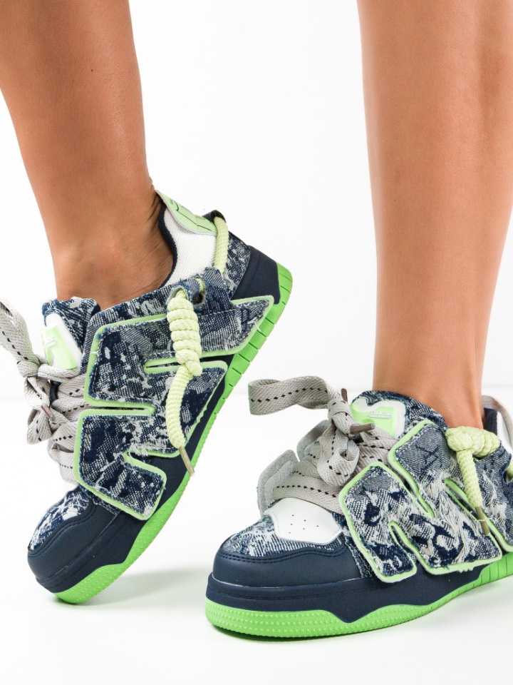 Scarpe sportive Verde Lando - Img 4