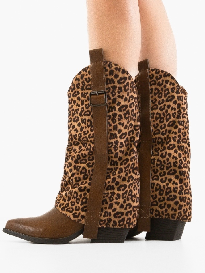 Stivali bassi Animal Print Inga - Img 3
