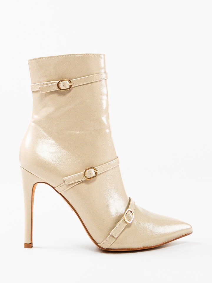 Stivali bassi Beige Anexat - Img 4
