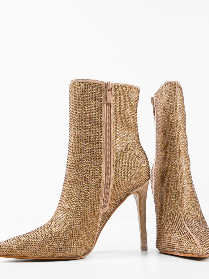 Stivali bassi Beige Fatma - Img 1