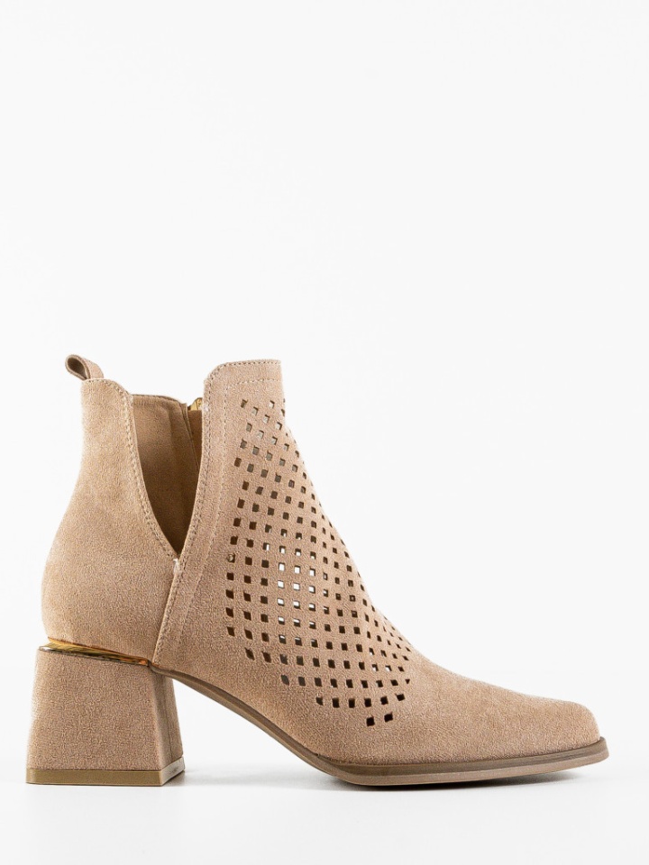 Stivali bassi Beige Felt - Img 4
