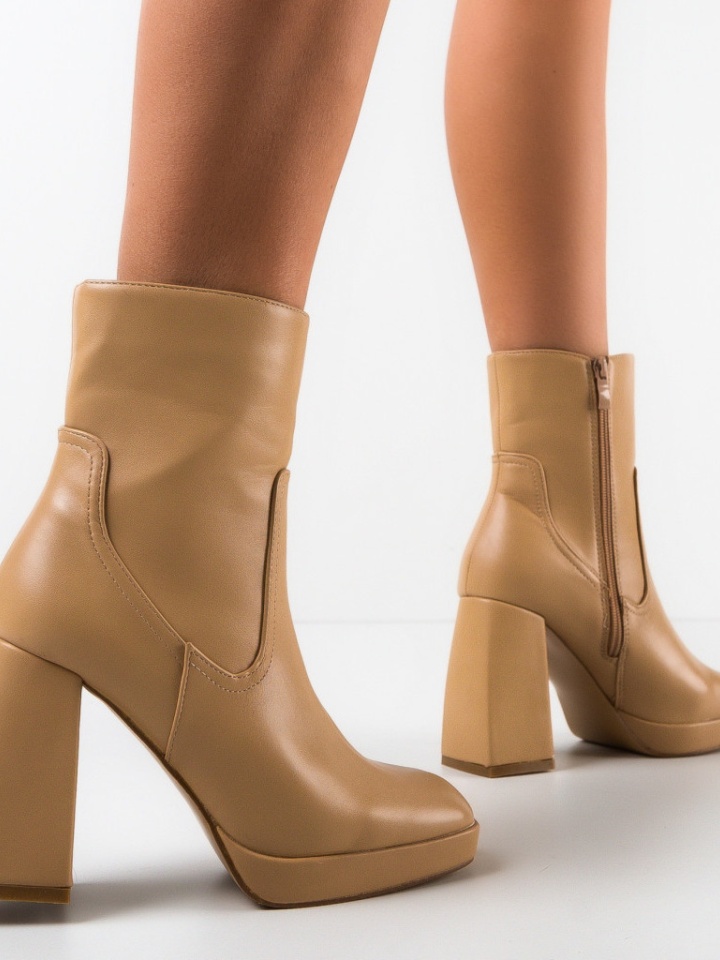 Stivali bassi Beige Nevin - Img 11