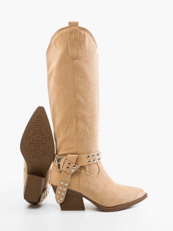 Stivali Beige Caspar - Img 4