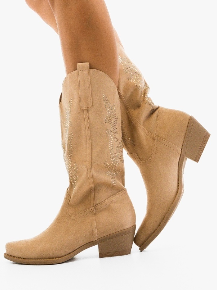 Stivali Beige Kaitlyn - Img 1