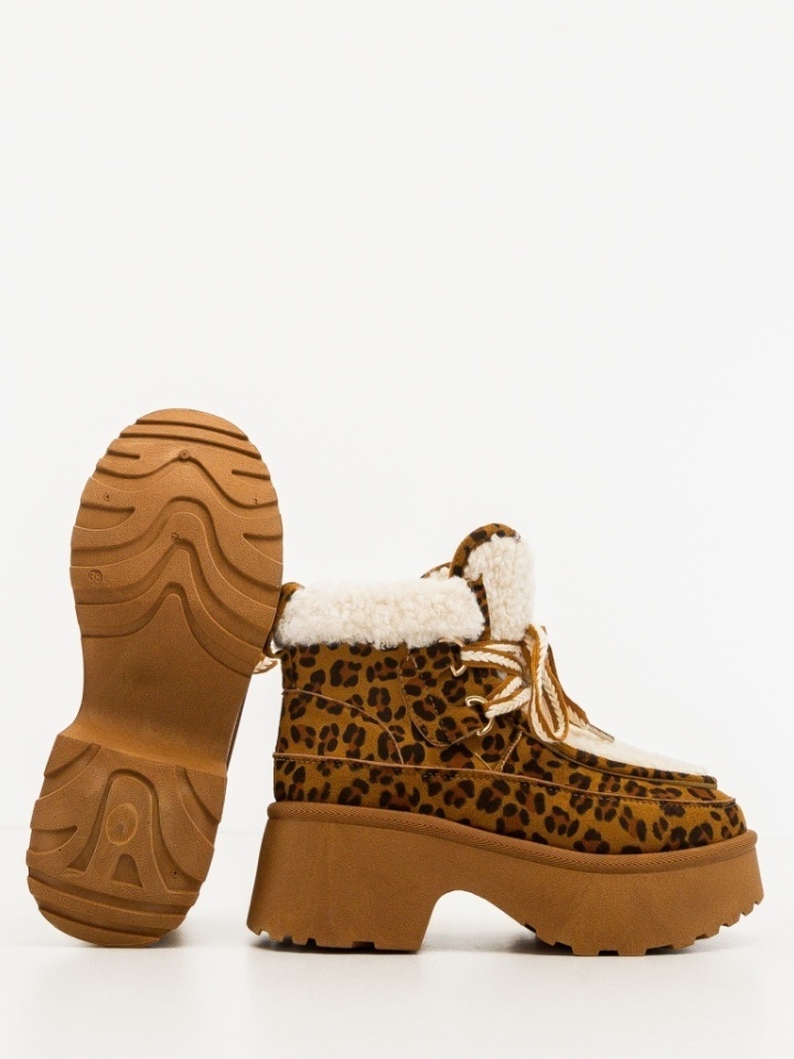 Tronchetti da donna Animal Print Yetty - Img 4