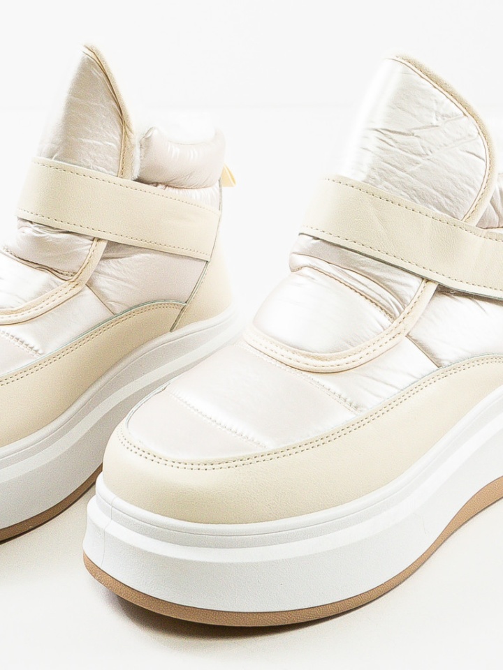 Tronchetti da donna Beige Anjali - Img 5