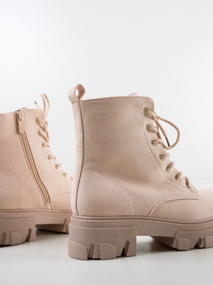 Tronchetti da donna Beige Daer - Img 16