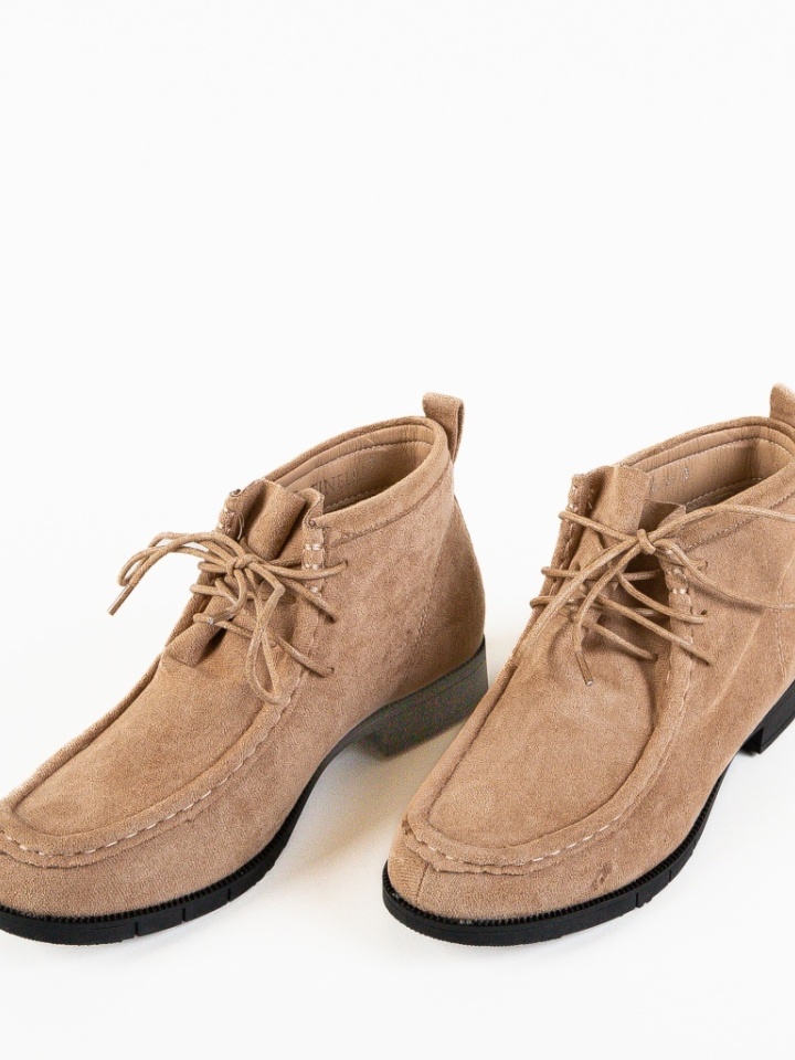 Tronchetti da donna Beige Dinton - Img 7