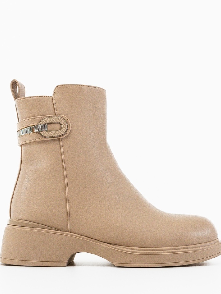Tronchetti da donna Beige Faea - Img 4