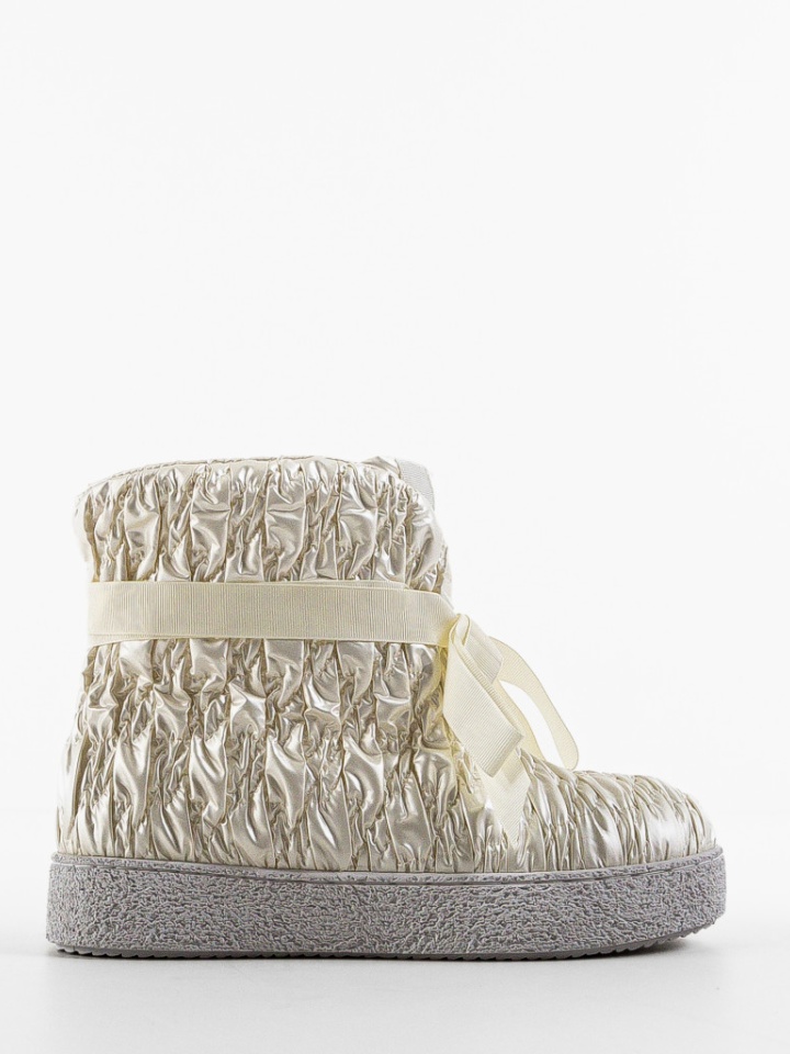 Tronchetti da donna Beige Gherany - Img 4
