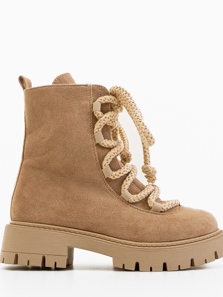Tronchetti da donna Beige Kartat - Img 2