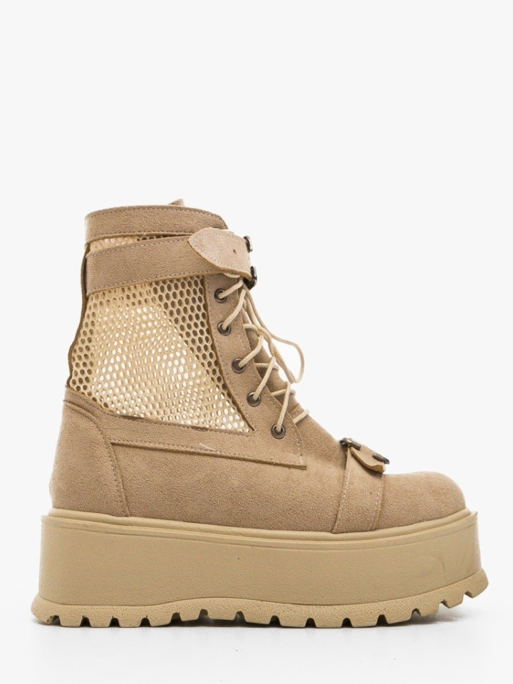 Tronchetti da donna Beige Kenera - Img 4