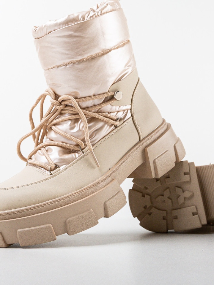 Tronchetti da donna Beige Mofy - Img 15