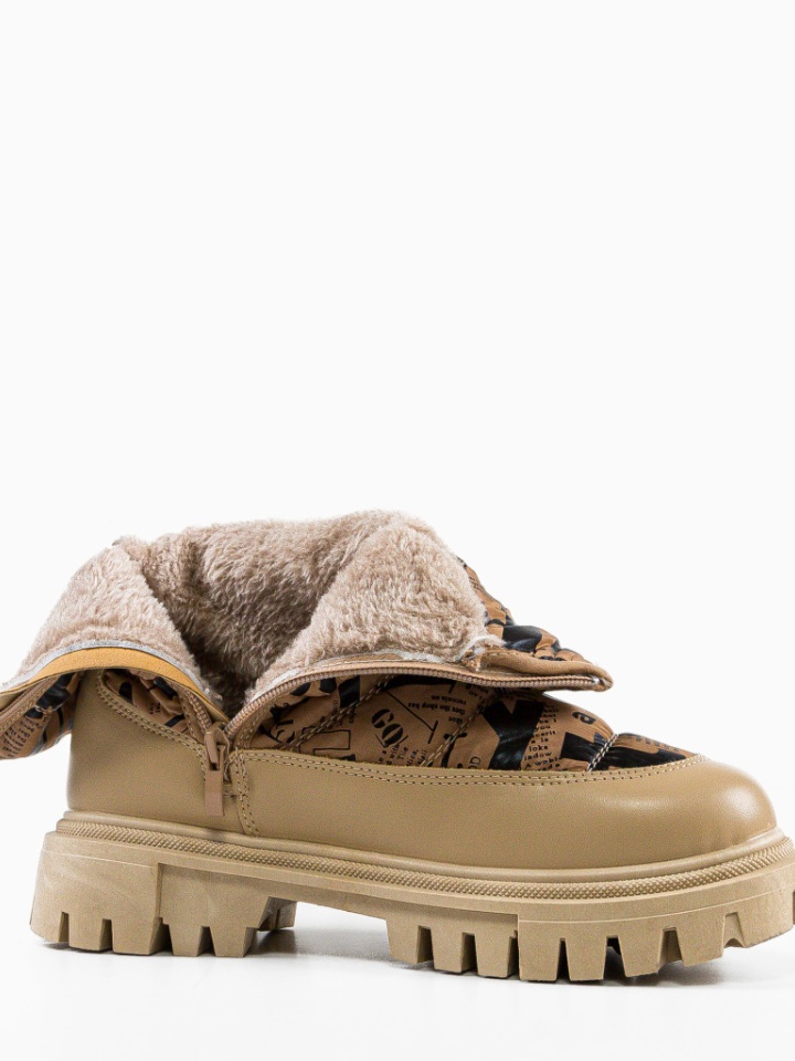 Tronchetti da donna Beige Nicomo - Img 8
