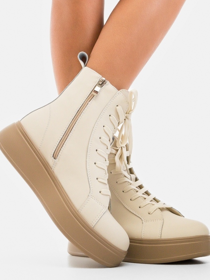 Tronchetti da donna Beige Nyunte