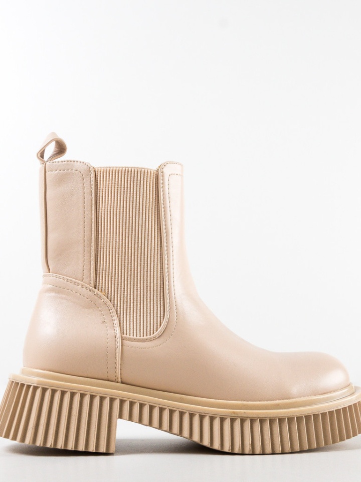 Tronchetti da donna Beige Parkes - Img 6