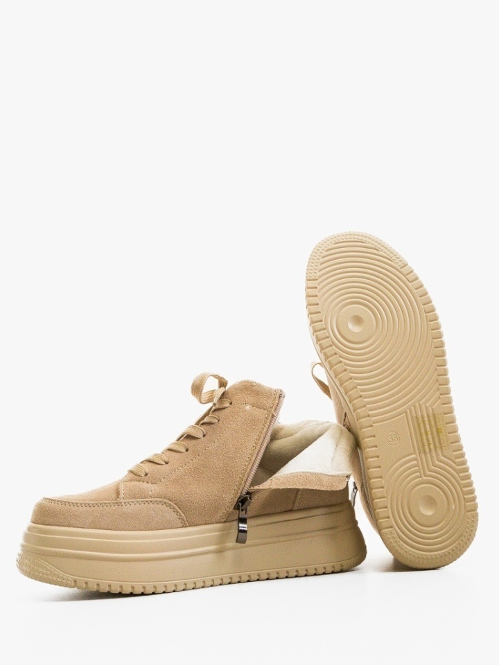 Tronchetti da donna Beige Svena - Img 3