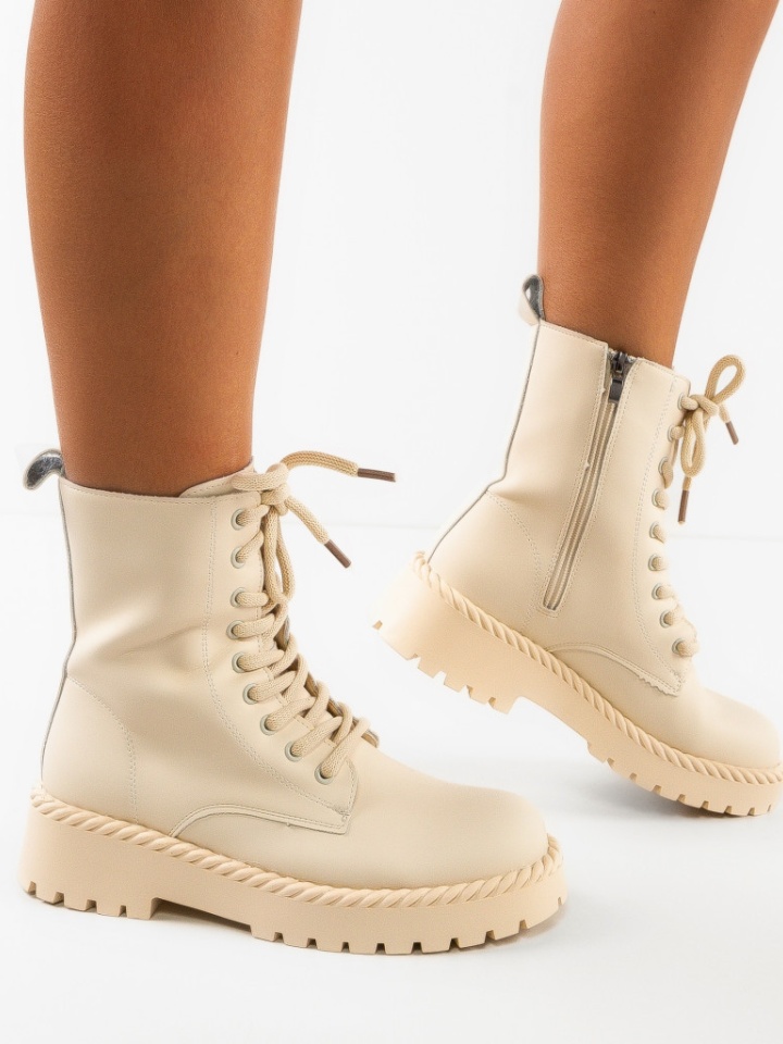 Tronchetti da donna Beige Thoth - Img 3
