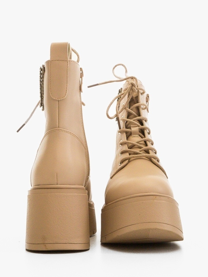 Tronchetti da donna Beige Vivien - Img 5