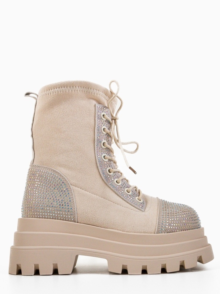Tronchetti da donna Beige Zeler - Img 5