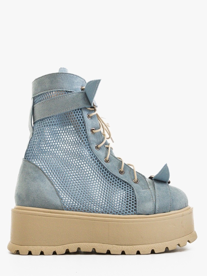 Tronchetti da donna Blu Koron - Img 4