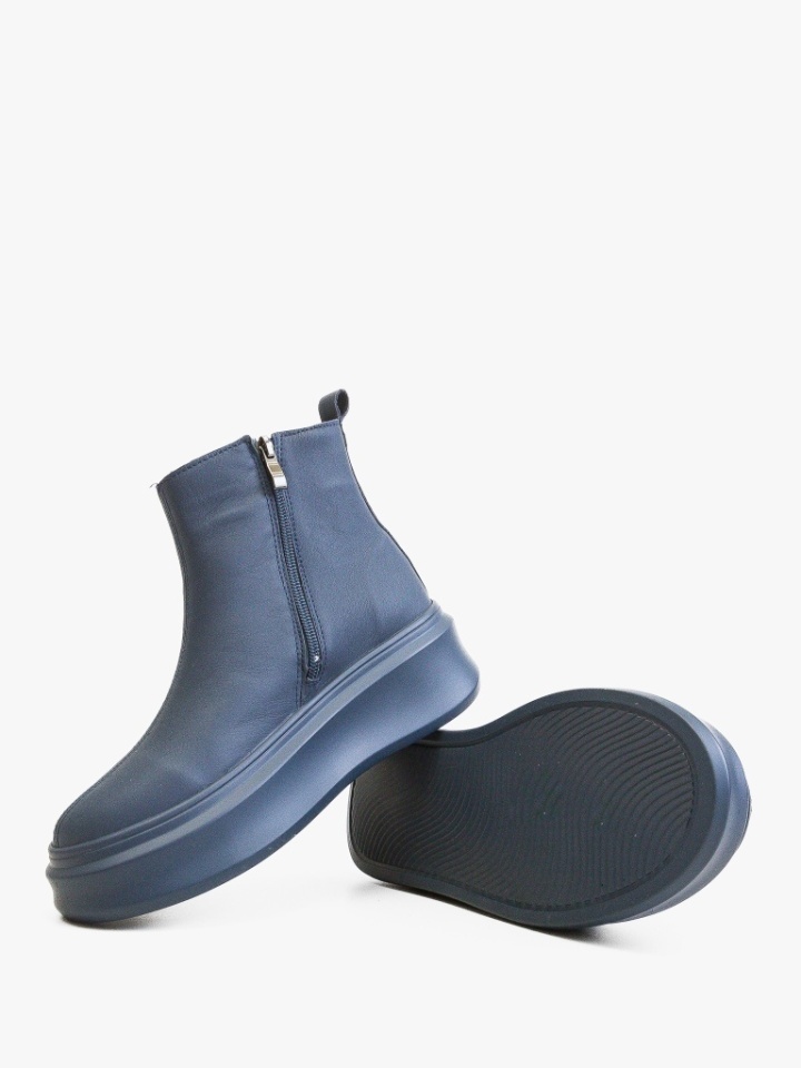 Tronchetti da donna Blu navy Carrillo - Img 5