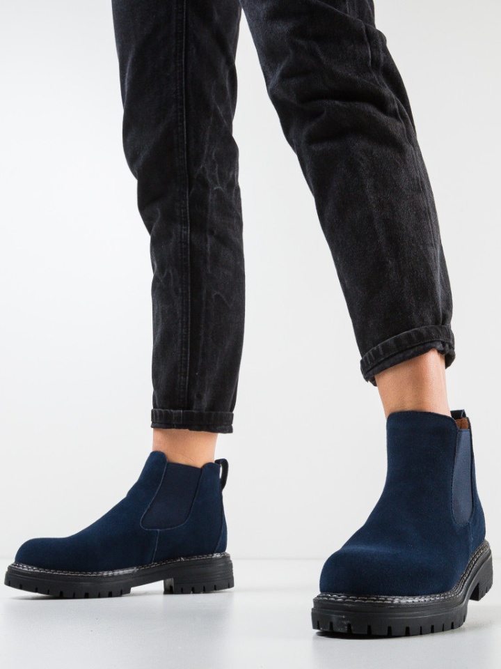 Tronchetti da donna Blu navy Fiji - Img 3