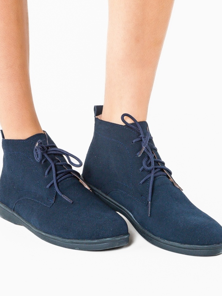 Tronchetti da donna Blu navy Larson - Img 1