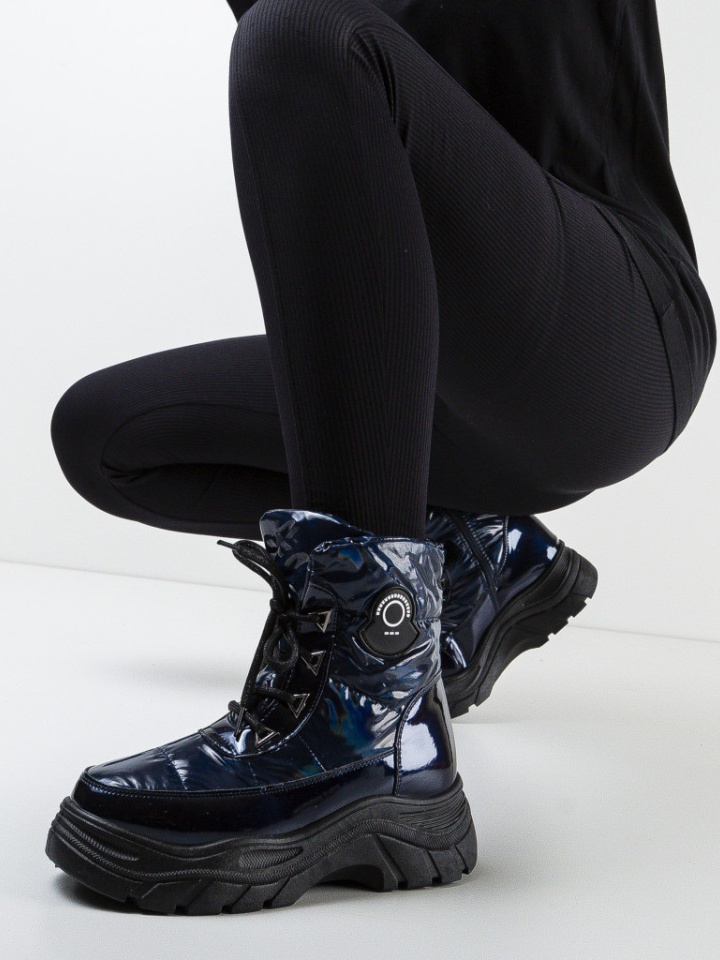 Tronchetti da donna Blu navy Ubija - Img 1
