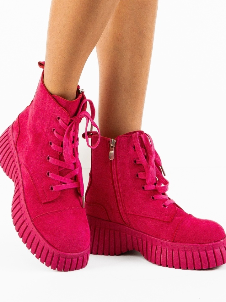 Tronchetti da donna Fuchsia Frocher - Img 1