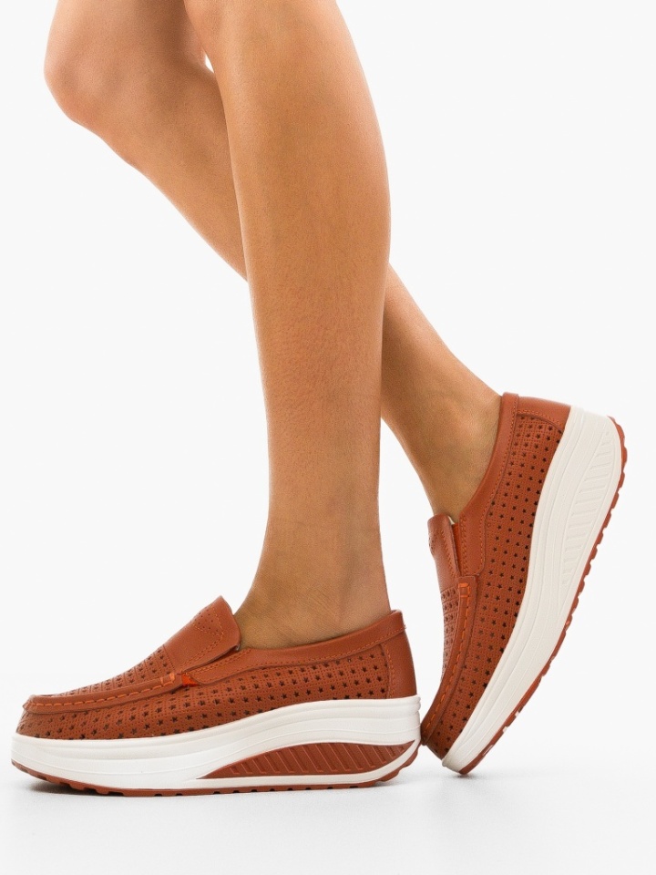 Scarpe casual Arancioni Bicaz - Img 3